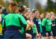 28 March 2023; Vicky Irwin during a Ireland Women's Rugby squad training session at IRFU High Performance Centre at the Sport Ireland Campus in Dublin. Photo by Ramsey Cardy/Sportsfile