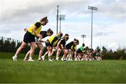 28 March 2023; Dannah O’Brien during a Ireland Women's Rugby squad training session at IRFU High Performance Centre at the Sport Ireland Campus in Dublin. Photo by Ramsey Cardy/Sportsfile