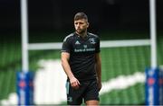 31 March 2023; Ross Byrne during a Leinster Rugby captain's run at the Aviva Stadium in Dublin. Photo by Harry Murphy/Sportsfile