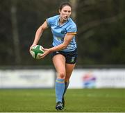 31 March 2023; Cliodhna O'Sullivan of UCD during the Annual Women's Rugby Colours match between University College Dublin and Dublin University at UCD Bowl in Belfield, Dublin. Photo by Harry Murphy/Sportsfile