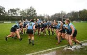 31 March 2023; UCD players celebrate after the Annual Women's Rugby Colours match between University College Dublin and Dublin University at UCD Bowl in Belfield, Dublin. Photo by Harry Murphy/Sportsfile