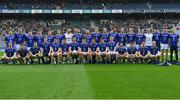 1 April 2023; The Wicklow panel stand for a team photo before the Allianz Football League Division 4 Final match between Sligo and Wicklow at Croke Park in Dublin. Photo by Tyler Miller/Sportsfile