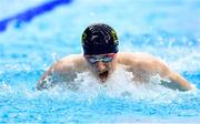 3 April 2023; Donnacha McCarthy of New Ross competes in the Men 13 & Over 100 LC metre butterfly heats during day three of the Swim Ireland Irish Open Swimming Championships at the National Aquatic Centre in Dublin. Photo by Piaras Ó Mídheach/Sportsfile