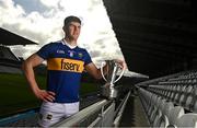 5 April 2023; Steven O’Brien of Tipperary poses for a portrait at the launch of the Munster GAA Championship at Pairc Ui Chaoimh in Cork. Photo by Eóin Noonan/Sportsfile