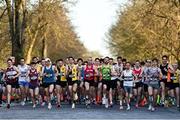 6 April 2023; A general view of the start of the Peugeot Race Series - Streets of Kilkenny 2023 in Kilkenny. Photo by Sam Barnes/Sportsfile