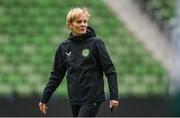 7 April 2023; Manager Vera Pauw during a Republic of Ireland women training session at Q2 Stadium in Austin, Texas, USA. Photo by Stephen McCarthy/Sportsfile