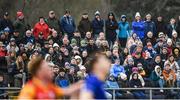 9 April 2023; Supporters watch on during the Leinster GAA Football Senior Championship Round 1 match between Wicklow and Carlow at Echelon Park in Aughrim, Wicklow. Photo by Daire Brennan/Sportsfile