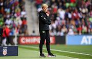 8 April 2023; Republic of Ireland manager Vera Pauw during the women's international friendly match between USA and Republic of Ireland at the Q2 Stadium in Austin, Texas, USA. Photo by Stephen McCarthy/Sportsfile