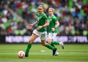 8 April 2023; Sinead Farrelly of Republic of Ireland during the women's international friendly match between USA and Republic of Ireland at the Q2 Stadium in Austin, Texas, USA. Photo by Stephen McCarthy/Sportsfile