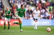 8 April 2023; Heather Payne of Republic of Ireland during the women's international friendly match between USA and Republic of Ireland at the Q2 Stadium in Austin, Texas, USA. Photo by Stephen McCarthy/Sportsfile