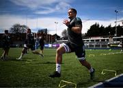 10 April 2023; Scott Penny during Leinster rugby squad training at Energia Park in Dublin. Photo by Harry Murphy/Sportsfile