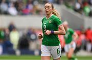 8 April 2023; Megan Connolly of Republic of Ireland during the Women's International friendly match between USA and Republic of Ireland at the Q2 Stadium in Austin, Texas. Photo by Brendan Moran/Sportsfile