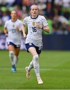 8 April 2023; Rose Lavelle of United States during the Women's International friendly match between USA and Republic of Ireland at the Q2 Stadium in Austin, Texas. Photo by Brendan Moran/Sportsfile