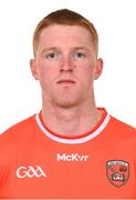 13 March 2023; Ciaran Mackin during a Armagh football squad portrait session at BOX-IT Athletic Grounds in Armagh. Photo by Ramsey Cardy/Sportsfile