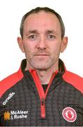 6 March 2023; Manager Brian Dooher during a Tyrone football squad portrait session at Tyrone GAA Centre of Excellence in Garvaghey, Tyrone. Photo by Seb Daly/Sportsfile