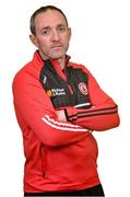 6 March 2023; Manager Brian Dooher during a Tyrone football squad portrait session at Tyrone GAA Centre of Excellence in Garvaghey, Tyrone. Photo by Seb Daly/Sportsfile