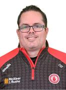 6 March 2023; Performance Analyst Darragh Burns during a Tyrone football squad portrait session at Tyrone GAA Centre of Excellence in Garvaghey, Tyrone. Photo by Seb Daly/Sportsfile