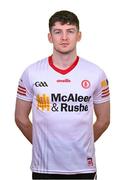 6 March 2023; Aidan Clarke during a Tyrone football squad portrait session at Tyrone GAA Centre of Excellence in Garvaghey, Tyrone. Photo by Seb Daly/Sportsfile