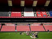 14 April 2023; A general view during the Leinster Rugby captain's run at Emirates Airlines Park in Johannesburg, South Africa. Photo by Harry Murphy/Sportsfile