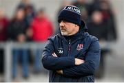 14 April 2023; Ulster head coach Dan McFarland before the United Rugby Championship match between Ulster and Dragons at the Kingspan Stadium in Belfast. Photo by Ramsey Cardy/Sportsfile