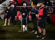 14 April 2023; Tom O'Toole of Ulster after the United Rugby Championship match between Ulster and Dragons at the Kingspan Stadium in Belfast. Photo by Ramsey Cardy/Sportsfile