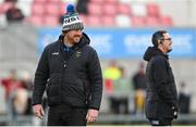 14 April 2023; Dragons defence coach Simon Cross before the United Rugby Championship match between Ulster and Dragons at the Kingspan Stadium in Belfast. Photo by Ramsey Cardy/Sportsfile