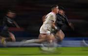 14 April 2023; James Hume of Ulster during the United Rugby Championship match between Ulster and Dragons at the Kingspan Stadium in Belfast. Photo by Ramsey Cardy/Sportsfile