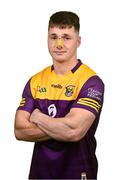 6 March 2023; Mikie Dwyer during a Wexford hurling squad portrait session at Wexford GAA Centre of Excellence in Ferns, Wexford. Photo by Eóin Noonan/Sportsfile