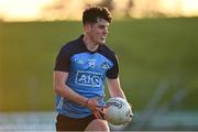 18 April 2023; Darragh Dempsey of Dublin during the Eirgrid Leinster GAA Football U20 Championship Semi-Final match between Meath and Dublin at Páirc Tailteann in Navan, Meath. Photo by Seb Daly/Sportsfile