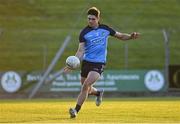 18 April 2023; Theo Clancy of Dublin during the Eirgrid Leinster GAA Football U20 Championship Semi-Final match between Meath and Dublin at Páirc Tailteann in Navan, Meath. Photo by Seb Daly/Sportsfile