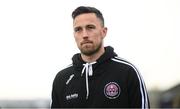 21 April 2023; John O’Sullivan of Bohemians before the SSE Airtricity Men's Premier Division match between Drogheda United and Bohemians at Weaver's Park in Drogheda, Louth. Photo by Stephen McCarthy/Sportsfile