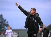 21 April 2023; Bohemians manager Declan Devine during the SSE Airtricity Men's Premier Division match between Drogheda United and Bohemians at Weaver's Park in Drogheda, Louth. Photo by Stephen McCarthy/Sportsfile