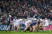 22 April 2023; Spectators watch the action during the Leinster GAA Hurling Senior Championship Round 1 match between Galway and Wexford at Pearse Stadium in Galway. Photo by Seb Daly/Sportsfile