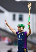 22 April 2023; Conor McDonald of Wexford during the Leinster GAA Hurling Senior Championship Round 1 match between Galway and Wexford at Pearse Stadium in Galway. Photo by Seb Daly/Sportsfile