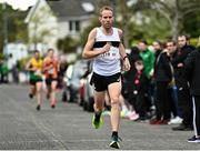23 April 2023; John Travers of Donore Harriers Dublin, competes in the senior men's event during the 123.ie National Road Relay Championships at Raheny in Dublin. Photo by Sam Barnes/Sportsfile