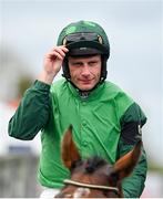 27 April 2023; Jockey Paul Townend after riding El Fabiolo to victory in the Barberstown Castle Novice Steeplechase during day three of the Punchestown Festival at Punchestown Racecourse in Kildare. Photo by Seb Daly/Sportsfile