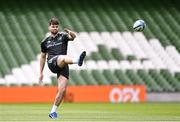 5 May 2023; Harry Byrne during a Leinster Rugby captain's run at the Aviva Stadium in Dublin. Photo by Harry Murphy/Sportsfile