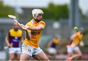 29 April 2023; Paddy Burke of Antrim during the Leinster GAA Hurling Senior Championship Round 2 match between Wexford and Antrim at Chadwicks Wexford Park in Wexford. Photo by Tyler Miller/Sportsfile