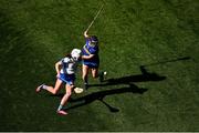 6 May 2023; Mairead Power of Waterford in action against Grace O'Brien of Tipperary during the Munster Senior Camogie Championship match between Waterford and Tipperary at Páirc Uí Chaoimh in Cork. Photo by David Fitzgerald/Sportsfile