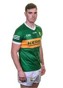 20 April 2023; Greg Horan poses for a portrait during a Kerry football squad portrait session at Fitzgerald Stadium in Killarney, Kerry. Photo by Brendan Moran/Sportsfile