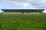 10 May 2023; A general view of the pitch before the oneills.com Leinster GAA Hurling U20 Championship Semi-Final match between Offaly and Dublin at Glenisk O'Connor Park in Tullamore, Offaly. Photo by Piaras Ó Mídheach/Sportsfile