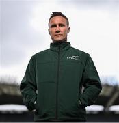 11 May 2023; Brian Flanagan, U20 Kildare manager, is pictured at Croke Park in Dublin ahead of the EirGrid GAA Football U20 All-Ireland Final this Saturday. EirGrid, the state-owned company charged with securing the transition of Ireland’s electricity grid to a low carbon future, has been a proud partner of the GAA since 2015. Photo by David Fitzgerald/Sportsfile