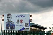 12 May 2023; A general view from outside the ground before the SSE Airtricity Men's First Division match between Waterford and Cobh Ramblers at the RSC in Waterford. Photo by Michael P Ryan/Sportsfile