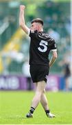 13 May 2023; Dylan Walsh of Sligo celebrates scoring a second half point during the Eirgrid GAA Football All-Ireland U20 Championship Final between Kildare and Sligo at Kingspan Breffni in Cavan. Photo by Stephen McCarthy/Sportsfile