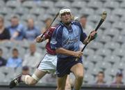 13 June 2004; Conal Keaney, Dublin, in action against Enda Loughlin, Westmeath. Guinness Leinster Senior Hurling Championship Quarter-Final, Dublin v Westmeath, Croke Park, Dublin. Picture credit; Brian Lawless / SPORTSFILE