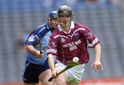 13 June 2004; Ronan Whelan, Westmeath, in action against Carl Meehan, Dublin. Guinness Leinster Senior Hurling Championship Quarter-Final, Dublin v Westmeath, Croke Park, Dublin. Picture credit; Ray McManus / SPORTSFILE