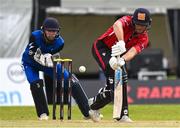 18 May 2023; Murray Commins of Munster Reds during the Rario Inter-Provincial Cup match between Leinster Lightning and Munster Reds at Pembroke Cricket Club in Dublin. Photo by Tyler Miller/Sportsfile