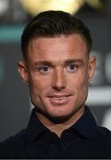 18 May 2023; Paddy Donovan during a media conference, held at Dublin Castle, ahead of his welterweight bout with Sam O'Maison, on May 20th at 3Arena in Dublin. Photo by Stephen McCarthy/Sportsfile