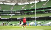 19 May 2023; Head coach Ronan O'Gara during the La Rochelle captains's run at the Aviva Stadium in Dublin. Photo by Harry Murphy/Sportsfile