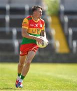 4 June 2023; Shane Clarke of Carlow during the Tailteann Cup Group 3 Round 3 match between Longford and Carlow at Laois Hire O'Moore Park in Portlaoise, Laois. Photo by Matt Browne/Sportsfile